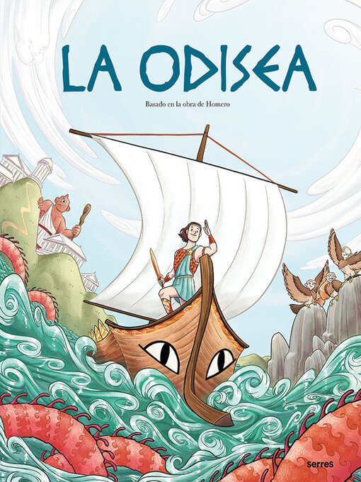 Cover image for La Odisea (álbum ilustrado)